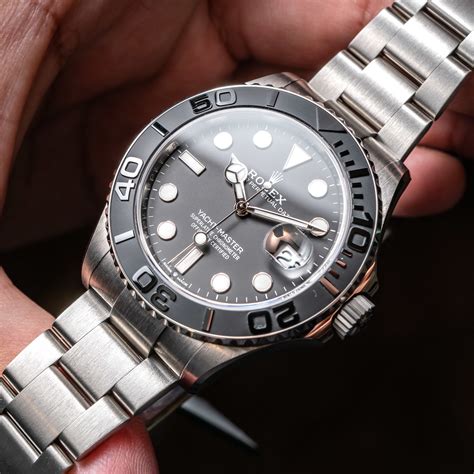 rolex yacht master 42 stainless steel price